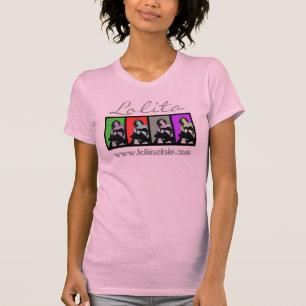 アンディーの ロリータのキャミソール-ピンク Tシャツ