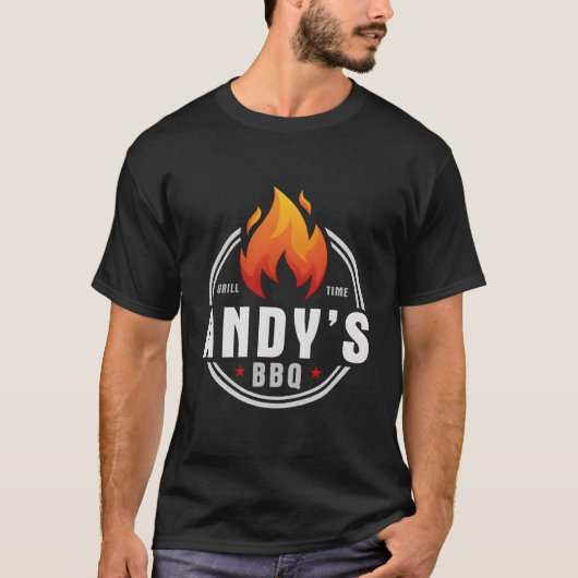 アンディーズBBQ Tシャツ (正面)