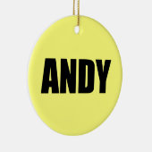 アンディー セラミックオーナメント (右)