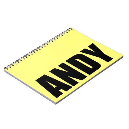 アンディー ノートブック (左側)