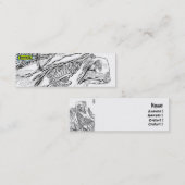 アンディーHowellのプロフィールカード スキニー名刺 (正面/裏面)