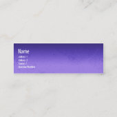 アンディーHowellのプロフィールカード スキニー名刺 (裏面)