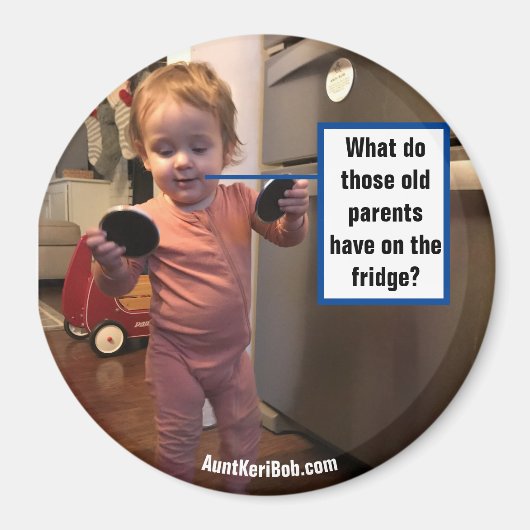 アンディ冷蔵庫検査 マグネット (正面)