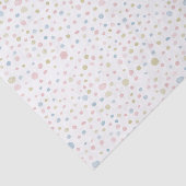 アンディ紙吹雪水色ドットティッシュペーパー 薄葉紙 (詳細)