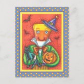 アンディ・ザ・キャンディ・コーン・マン、ブラック・キャット&ジャッカラフルク シーズンポストカード (正面)