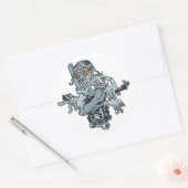 アンディ・ハウエル・ステッカー ラウンドシール (封筒)