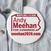 アンディ・ミーハン連邦共和国の缶!ロゴ 缶バッジ (インサイチュ)