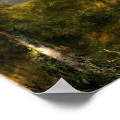 アンデスのフレデリック・エドウィン教会ハート ポスター (角)