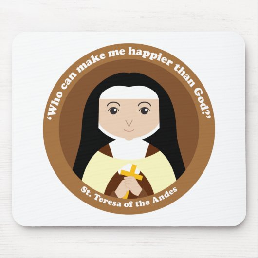 アンデスの聖テレサ マウスパッド (正面)