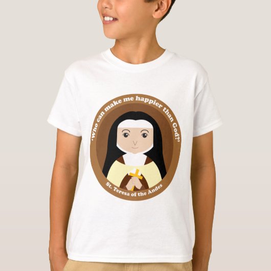 アンデスの聖テレサ Tシャツ (正面)