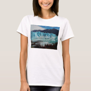 アンデスのPeritoモレノの氷河前部 Tシャツ