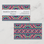 アンデスアステカトバルパターン 名刺 (正面/裏面)
