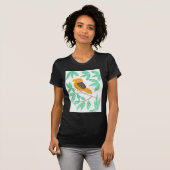 アンデスコック・オブ・ザ・ロック (Rupicola peruvianus) Tシャツ (正面フル)