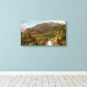 アンデスハート（南米の風景） キャンバスプリント (インサイチュ (ウッドフロア))