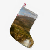 アンデスハート（南米の風景） スモールクリスマスストッキング (正面 (吊り時))