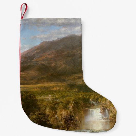 アンデスハート（南米の風景） スモールクリスマスストッキング (正面)