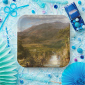 アンデスハート（南米の風景） ペーパープレート (パーティー)