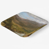 アンデスハート（南米の風景） ペーパープレート (傾斜あり)