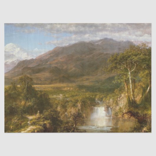 アンデスハート(南米の風景) 薄葉紙 (正面)