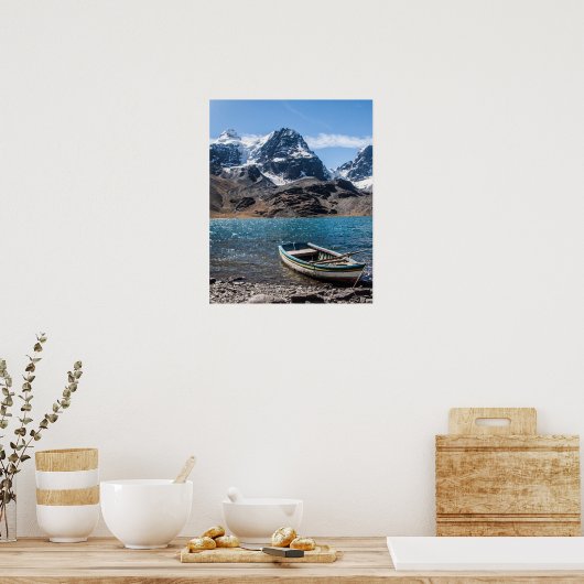 アンデスマウンテン登山アイスピーク – ボリビアTrek ポスター (キッチン)