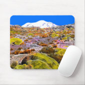 アンデス山景色ペルー マウスパッド (マウス)