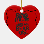 アンデス山脈くまのクリスマス! セラミックオーナメント (裏面)