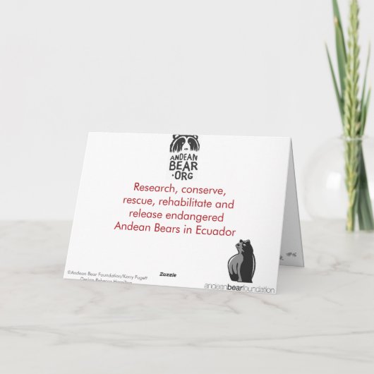 アンデス山脈くまの休日2011年 シーズンカード (裏面)