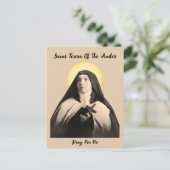 アンデス山脈の聖テレサ シーズンポストカード (スタンド正面)