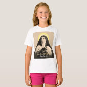アンデス山脈の聖テレサ Tシャツ (正面フル)