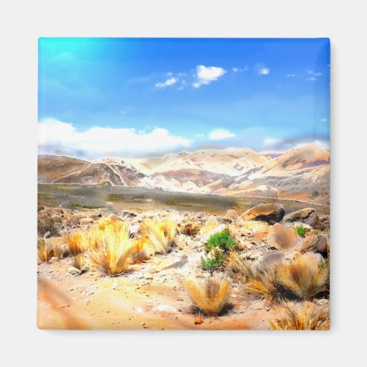 アンデス山脈ペルー#3 マグネット (正面)