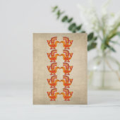 アンデス鳥 ポストカード (スタンド正面)