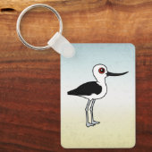 アンデス・アボセットかわいい鳥獣カワイカートゥーンカードバード キーホルダー (正面)