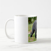 アンデス・ベア歩くオン草はがきTシャツ コーヒーマグカップ (左)