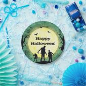 アンデッドゾンビ ゾンビ ハロウィンパーティー ペーパープレート (パーティー)