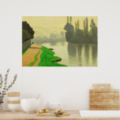 アンデリスの朝の霧 – Felix Vallotton Poster ポスター (キッチン)