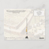 アンデルソンビル刑務所(キャンプサマー)、空中眺め ポストカード (裏面)