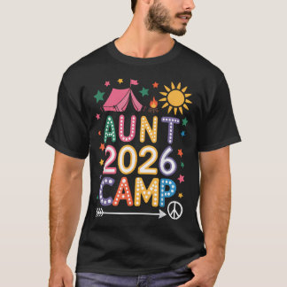 アントキャンプ2026 ファミリーバケーション サマーキャンピング Tシャツ