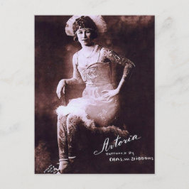 アントニアザタトゥードレディ ポストカード