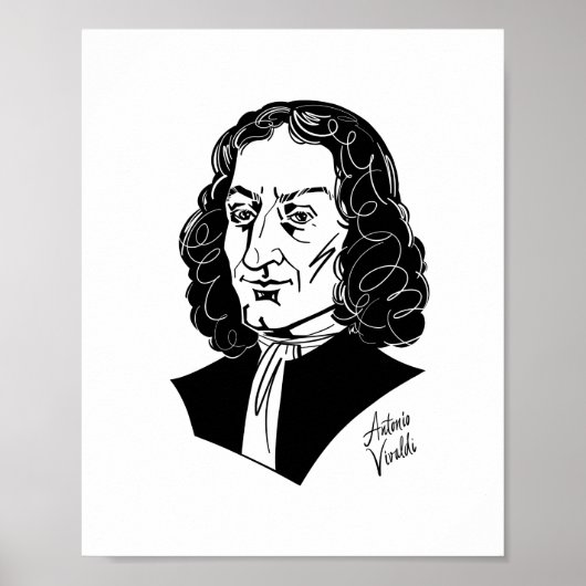アントニオヴィヴァルディ ポスター (正面)