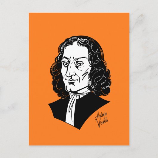 アントニオヴィヴァルディ ポストカード (正面)