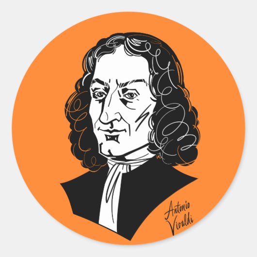 アントニオヴィヴァルディ ラウンドシール (正面)