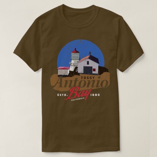 アントニオ湾 Tシャツ (デザイン正面)