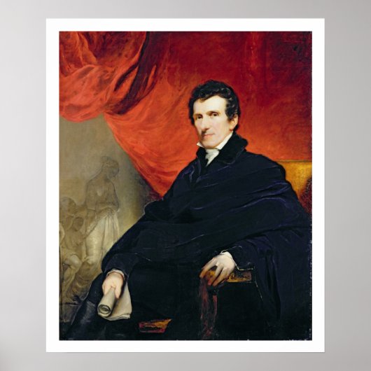 アントニオ・カノヴァ(1757-1822)、1819-20(キャンバス上の油) ポスター (正面)