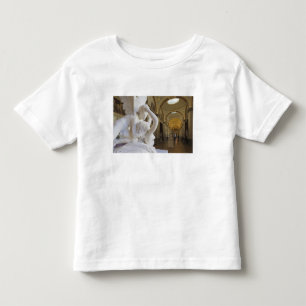 アントニオ・カノーヴァによる『キューピッドとプシュケーのキス』 トドラーTシャツ