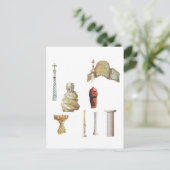 アントニオ・ガウディ。バルセロナ。スペイン.建築 ポストカード (スタンド正面)