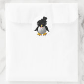 アントニオ・ザ・ペンギン・ステッカー ラウンドシール (バッグ)