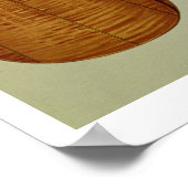 アントニオ・ストラディバリウス作のギター(c.1644-1737)、 ポスター (角)