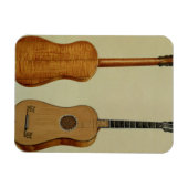 アントニオ・ストラディバリウス作のギター(c.1644-1737)、 マグネット (横)