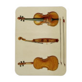 アントニオ・ストラディバリウス作のヘリエバイオリン(c) マグネット (縦)