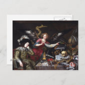 アントニオ・デ・ペレダ – 騎士夢 ポストカード (正面/裏面)